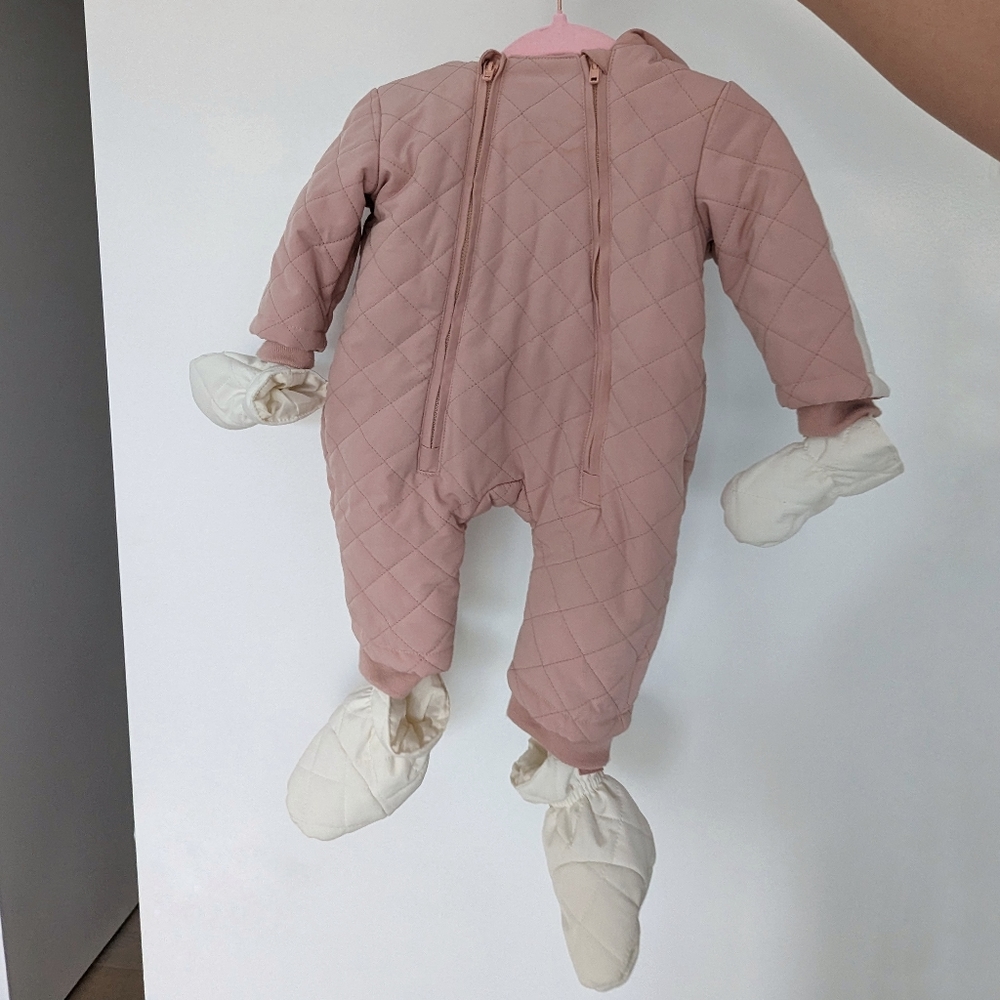 Mori Quilted Snowsuit